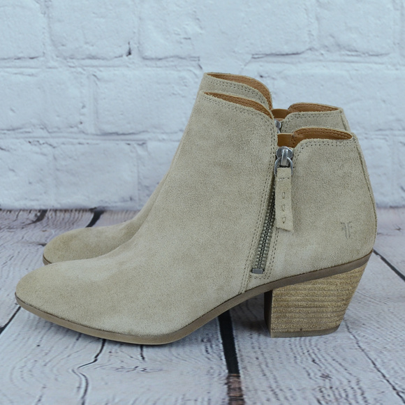 Frye Shoes - NEW! FRYE Judith Double Zip Suede Ankle Boots